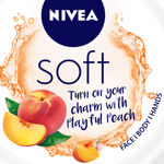 Buy NIVEA SOFT Light cream with Vitamin E, Jojoba oil & Peach fragrance for Non-sticky- Fresh, Soft & Hydrated skin (100 ml) - Purplle