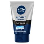 Buy Nivea Men All-In-1 Charcoal Face Wash (100 ml) - Purplle