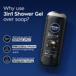 Buy Nivea Men Active Clean Shower Gel, 500 ml - Purplle