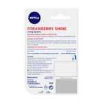 Buy Nivea Tinted Lip Balm with Natural oils & 24H melt-in moisture- Fruity Strawberry Shine (4.8 g) - Purplle