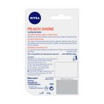 Buy Nivea Lip Balm, Fruity Peach Shine (4.8 g) - Purplle