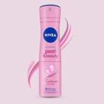Buy Nivea Deo- White Pearls & 0% Alcohol , for Smooth Underarms, 48H freshness and odour protection (150 ml) - Purplle