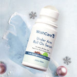 Buy WishCare Under Arm Roll On Serum for Under Arm Lightening, Treats Pigmentation & Controls Odour- 5% AHA, 3% Kojic Acid, Hyaluronic Acid, Acid Licorice & CICA- Aqua Fresh - 50 ml - Purplle