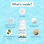 Buy WishCare Under Arm Roll On Serum for Under Arm Lightening, Treats Pigmentation & Controls Odour- 5% AHA, 3% Kojic Acid, Hyaluronic Acid, Acid Licorice & CICA- Aqua Fresh - 50 ml - Purplle