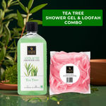 Buy Good Vibes Anti- Acne with Our Tea Tree Shower Gel and Loofah Combo - Purplle