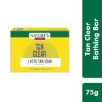 Buy Nature's Essence Tan Clear lacto tan soap | Get tan-free skin with an instant glow | 75gm - Purplle
