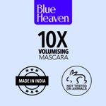 Buy Blue Heaven 10x Volumising Mascara, Black (9 ml) - Purplle