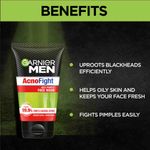Buy Garnier Men Acno Fight Anti Pimple Face Wash, Anti Pimple Face Wash with Salicylic Acid and Herba Repair, Suitable for all Skin Types, 100g - Purplle