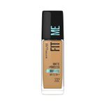 Buy Maybelline New York Fit Me Matte+Poreless Liquid Foundation 16H Oil Control - 332 Golden Caramel, 30 ml - Purplle