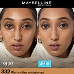 Buy Maybelline New York Fit Me Matte+Poreless Liquid Foundation 16H Oil Control - 332 Golden Caramel, 30 ml - Purplle