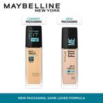 Buy Maybelline New York Fit Me Matte+Poreless Liquid Foundation 16H Oil Control - 120 Classic Ivory, 30 ml - Purplle