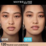 Buy Maybelline New York Fit Me Matte+Poreless Liquid Foundation 16H Oil Control - 120 Classic Ivory, 30 ml - Purplle