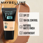 Buy Maybelline New York Fit Me Matte + Poreless 16HR Oil Control Foundation Tube - 330 Toffee, 18 ml - Purplle