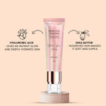 Buy Faces Canada Strobe Cream I Hyaluronic Acid I Shea Butter I Instant Hydration I Flawless Radiance I Anti-ageing I Alcohol-Free I Vegan I Rose-gold 30 gm - Purplle