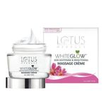 Buy Lotus Herbals Whiteglow Skin Whitening & Brightening Massage Cream, 60g - Purplle
