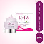 Buy Lotus Herbals Whiteglow Advanced Pink Glow Brightening Cream | SPF 25 | PA+++ | For Dark Spots | Anti-Pollution | For All Skin Types | Preservative Free | 50g - Purplle