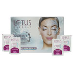 Buy Lotus Herbals Radiant Platinum Cellular Anti-Ageing 1 Facial Kit | 50g - Purplle