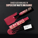 Buy Maybelline New York Superstay Matte Ink Liquid Lipstick, Ruler (5 ml) - Purplle