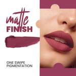 Buy MARS Colorbum Liquid Matte Lipstick for Women | Smudge Free | Water Proof & Long-lasting (5.5 ml) (17-Maroony Mumbai) - Purplle