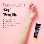 Buy Mattlook Face Finity All Day Flowless, Vitamin E Aloe Essence, Maestro Fusion Make up Maquillage fusion, Face Makeup Foundation, SPF15, Ivory (100 gm) - Purplle