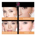 Buy Mattlook Truly Matte Ultimate Cover Concealer, Longwearing & High Pigment Concealer, Light Ivory, (17 gm) - Purplle
