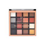 Buy Half N Half Professional Makeup kit, 16 Colours Eyeshadow Palette, Multicolor-01 (18 gm) - Purplle