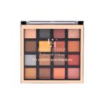 Buy Half N Half Professional Makeup kit, 16 Colours Eyeshadow Palette, Multicolor-02 (18g) - Purplle