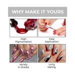 Buy Mattlook Shine Like Mirror Nail Chrome, Silver-A (12ml) - Purplle