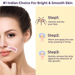 Buy Sanfe Facial Wax Strips Sakura | Precise Hair Removal For Eyebrows, Upper Lips, Forehead, Chin & Sideburns | Sakura Cold Gel & Glycerin | No Heating Required | For Complete Face Waxing | Salon Like Results | 10 Face Strips & 6 Eyebrow Strips - Purplle