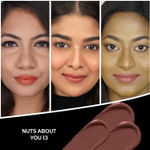 Buy FACES CANADA Comfy Matte Creme Lipstick - Nuts About You, 4.2 gm | Long Stay | Creamy Matte Finish | Intense Color | Hydrating & Nourishing | Smooth Application - Purplle