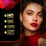 Buy FACES CANADA Comfy Matte Creme Lipstick - Back To Basics, 4.2 gm | Long Stay | Creamy Matte Finish | Intense Color | Hydrating & Nourishing | Smooth Application - Purplle