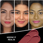Buy FACES CANADA Comfy Matte Creme Lipstick - Keepin’ It Real, 4.2 gm | Long Stay | Creamy Matte Finish | Intense Color | Hydrating & Nourishing | Smooth Application - Purplle