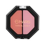 Buy MARS Twin Blusher with Matte Finish-01 (4.5 g) - Purplle