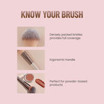 Buy Swiss Beauty Professional powder Brush  - Purplle