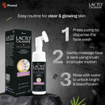 Buy Lacto Calamine Charcoal Foaming Face wash| Deep skin Detox| Cleanse skin impurities| With Built-in foaming Brush|Sulphate free Face wash| Paraben Free| 150 ml - Purplle
