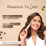 Buy Lacto Calamine under eye cream for dark circles, fine lines & puffy eyes| Enriched with coffee, sweet almond & Vitamin E| Dermatologically tested| 15 gm - Purplle