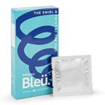 Buy Sirona Bleu Spiral Condoms for Men, Extra Dots for Her Extra Stimulation, 8 Units 8 Units - Purplle
