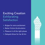 Buy Sirona Bleu Spiral Condoms for Men, Extra Dots for Her Extra Stimulation, 8 Units 8 Units - Purplle