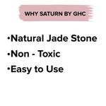 Buy Saturn by GHC Jade Roller & Gua Sha Massage Kit made of Natural Jade Stone, That Improves Facial Micro Circulation, Reduces Puffiness & Wrinkles, Improves Skin Elasticity - Purplle