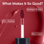 Buy Purplle Ultra HD Matte Liquid Lipstick - Mauve Delight 10 - Purplle