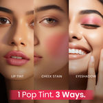 Buy NY Bae 3 in 1 Pop Tint | Eyeshadow | Blush | Lip & Cheek Tint | Korean Beauty | Dewy Finish | K- beauty | Lipstick | Lip Balm - Berry Blush 01 (4.5 gm) - Purplle