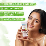 Buy Mamaearth Bye Bye Blemishes Face Wash with Mulberry and Vitamin C for Even Skin Tone - 100 ml - Purplle