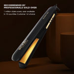Buy IKONIC PROFESSIONAL Hair Straigtner - Gleam | Black & Rose Gold | Ceramic | Corded Electric | Hair Type - All | Heating Temperature 1 Pc - Purplle