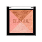 Buy Swiss Beauty Baked Blusher & Highlighter - Multi-01 (7 g) - Purplle