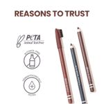 Buy Swiss Beauty Eyebrow pencil - Dark-Brown (1.5 gm) - Purplle