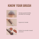 Buy Swiss Beauty Professional powder Brush  1 Pc - Purplle