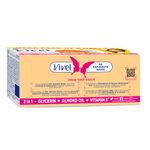 Buy Vivel Glycerin Bathing Bar Soap for Soft Moisturized Skin with Pure Almond Oil & Vitamin E, 1125g (125g - Pack of 9), Soap for Women & Men - Purplle
