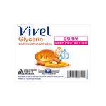 Buy Vivel Glycerin Bathing Bar Soap for Soft Moisturized Skin with Pure Almond Oil & Vitamin E, 1125g (125g - Pack of 9), Soap for Women & Men - Purplle