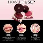 Buy Colorbar Sinful Lip N Cheek Mousse Tint Bubbelgum -002 - 4 gm - Purplle