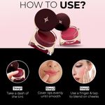 Buy Colorbar Sinful Lip N Cheek Mousse Tint Grape Wave-005 - 4 gm - Purplle